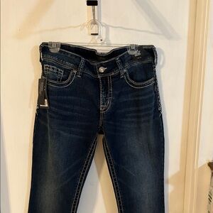 Silver Suki Women's Blue Bootcut Jeans